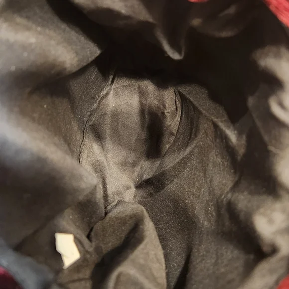 Velvet Quilted Mini Backpack - Picture 3 of 11